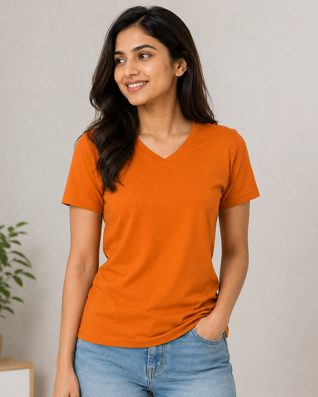 Edge Vee - Half - V-Neck Half-Sleeve