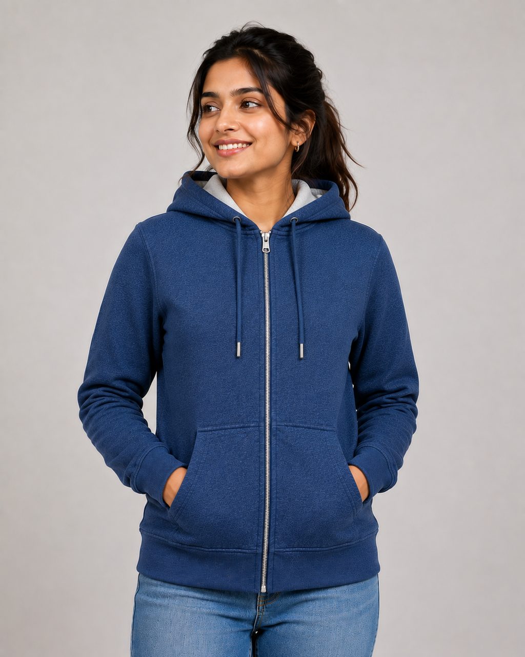 Cosmo Hoodie - Hoodie with Zip & Kangaroo Pouch
