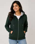 Cosmo Hoodie - Hoodie with Zip & Kangaroo Pouch