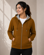 Cosmo Hoodie - Hoodie with Zip & Kangaroo Pouch