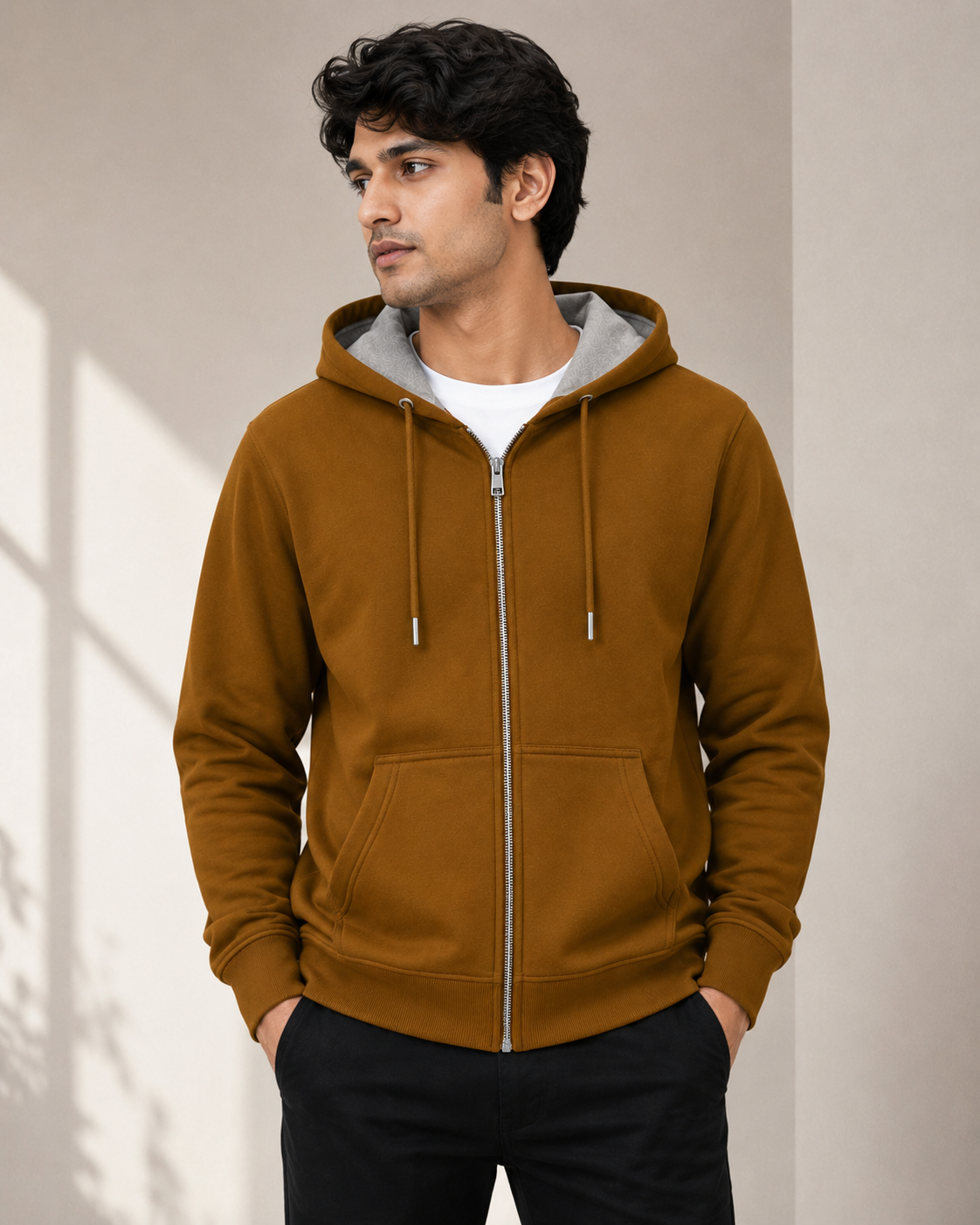 Cosmo Hoodie - Hoodie with Zip & Kangaroo Pouch