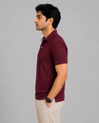 Max Polo - Ultra Rich Cotton Polo T Shirt No Pocket