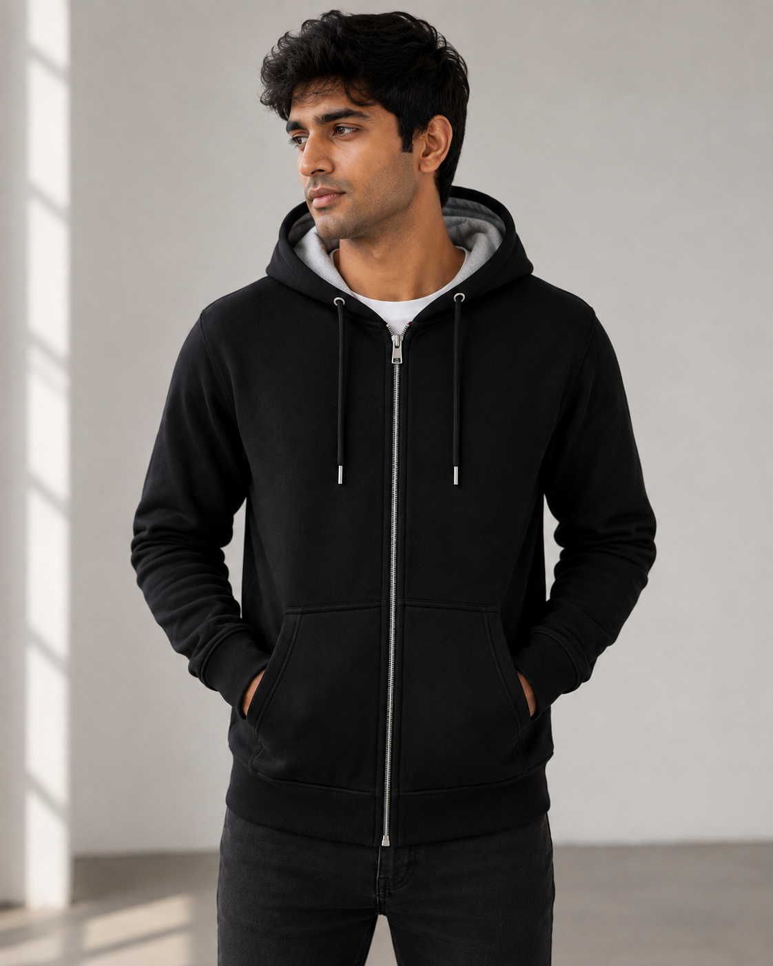 Cosmo Hoodie - Hoodie with Zip & Kangaroo Pouch
