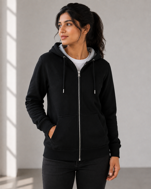 Cosmo Hoodie - Hoodie with Zip & Kangaroo Pouch