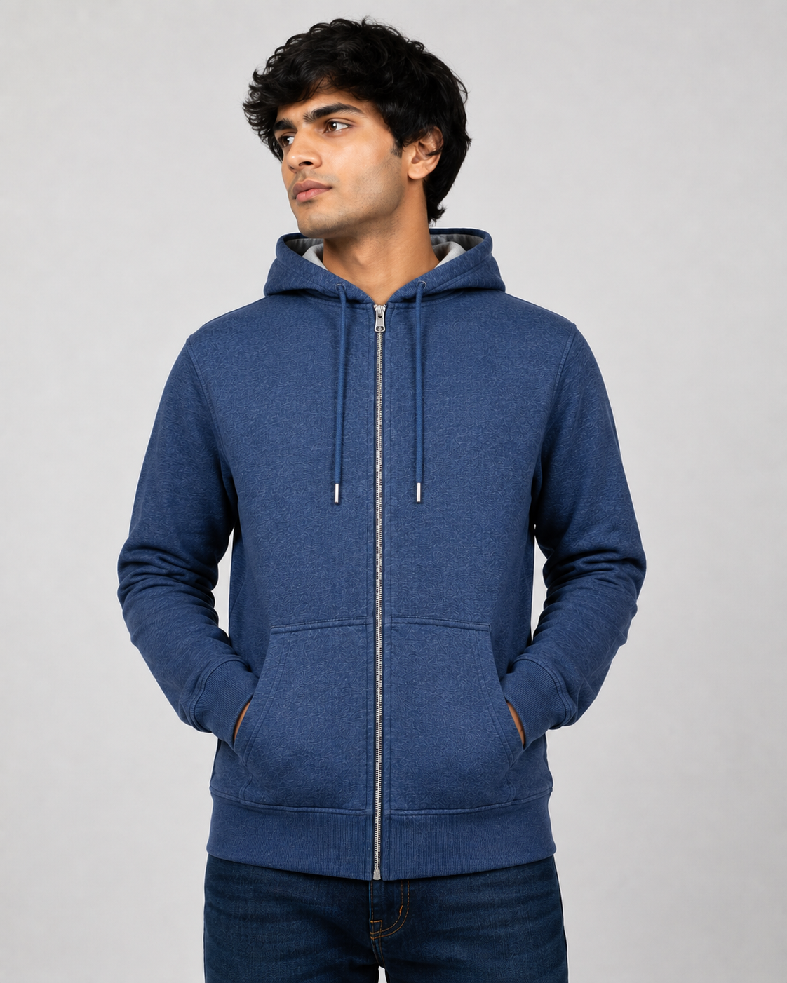 Cosmo Hoodie - Hoodie with Zip & Kangaroo Pouch