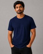 Soft Tee - Round-Neck Half-Sleeve