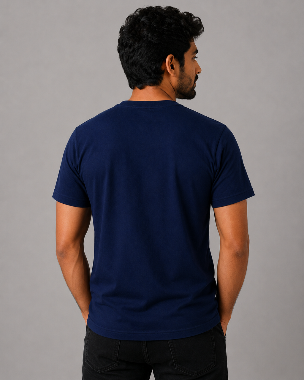Soft Tee - Round-Neck Half-Sleeve