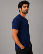 Soft Tee - Round-Neck Half-Sleeve