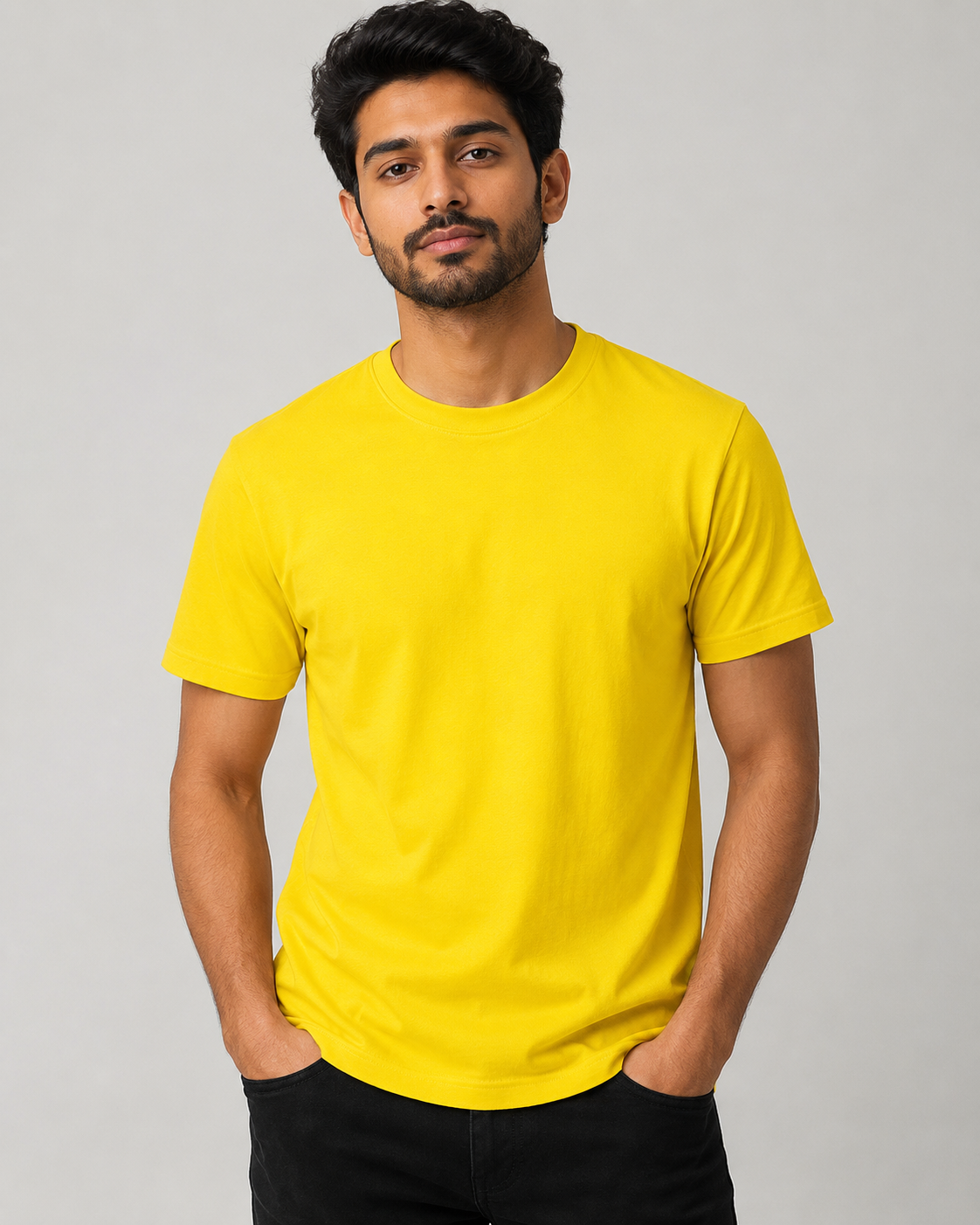 Edge Tee - Round-Neck Half-Sleeve