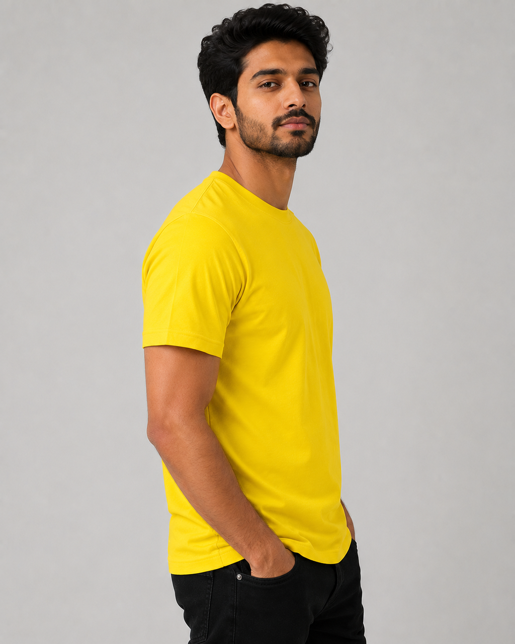 Edge Tee - Round-Neck Half-Sleeve