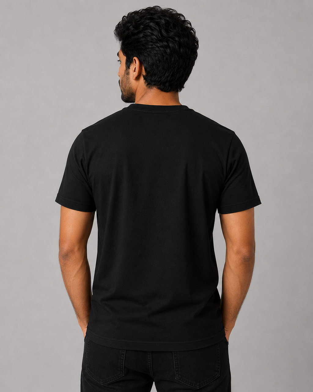 Edge Tee - Round-Neck Half-Sleeve