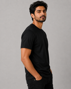 Soft Tee - Round-Neck Half-Sleeve