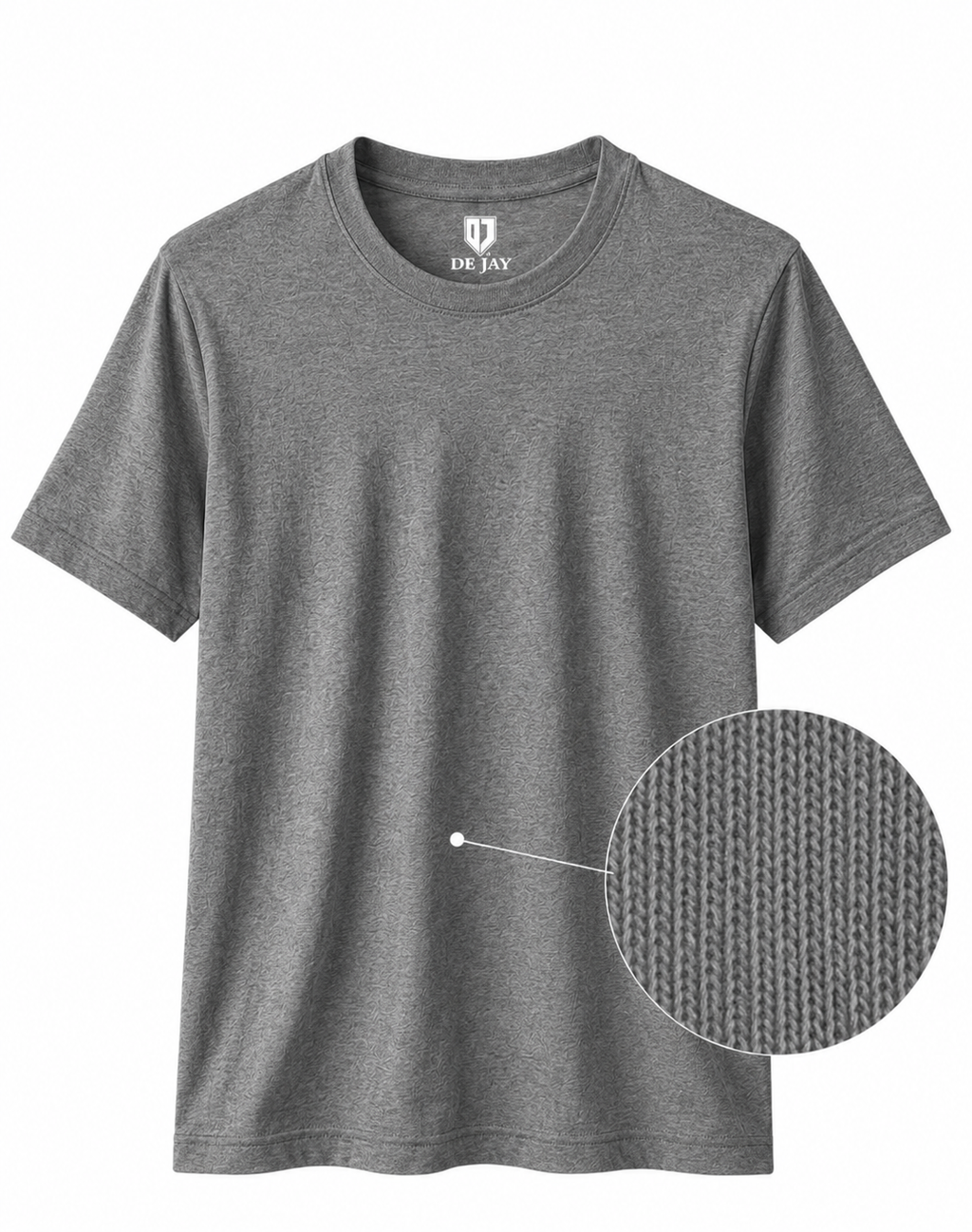 Soft Tee - Round-Neck Half-Sleeve
