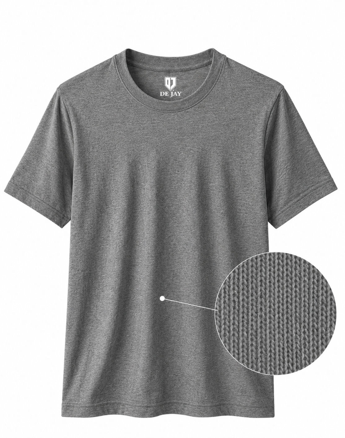 Soft Tee - Round-Neck Half-Sleeve
