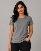 Soft Tee - Round-Neck Half-Sleeve