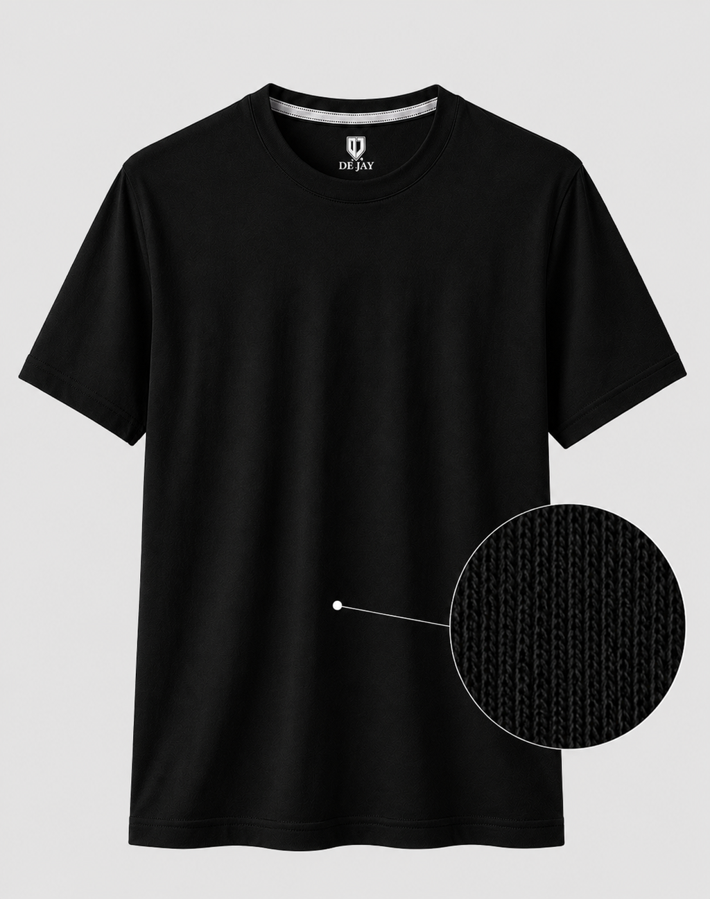 Edge Tee - Round-Neck Half-Sleeve