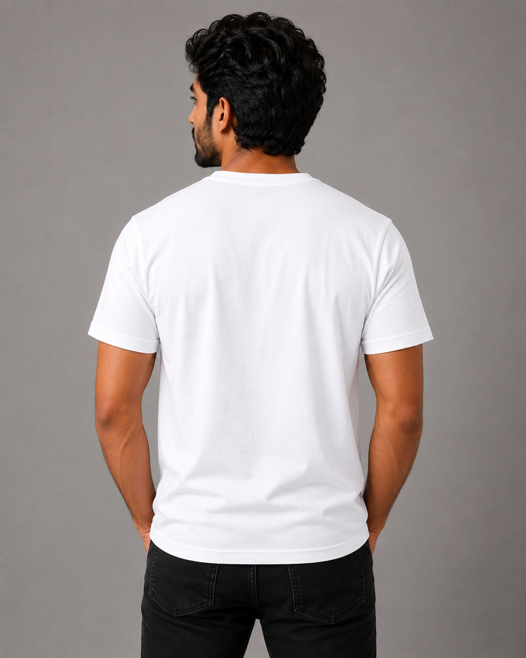 Edge Tee - Round-Neck Half-Sleeve