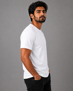 Soft Tee - Round-Neck Half-Sleeve