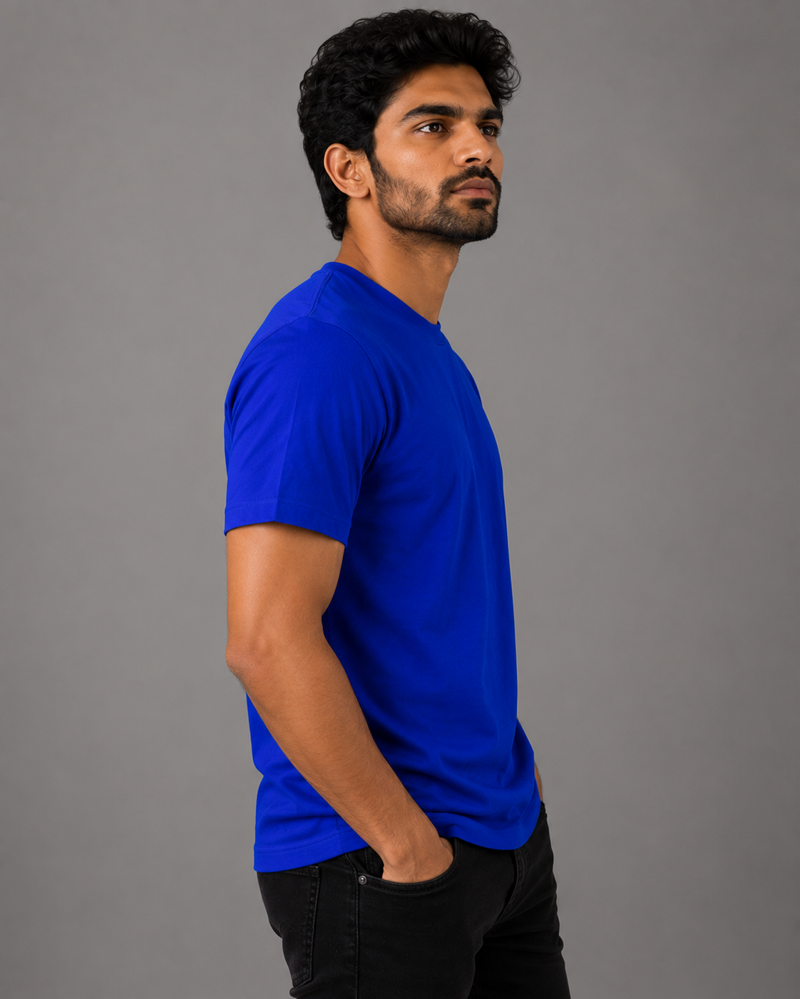 Edge Tee - Round-Neck Half-Sleeve