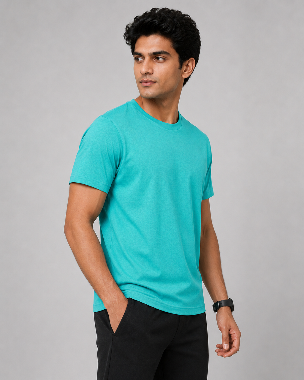 Edge Tee - Round-Neck Half-Sleeve