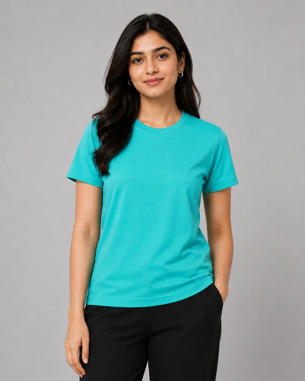 Edge Tee - Round-Neck Half-Sleeve