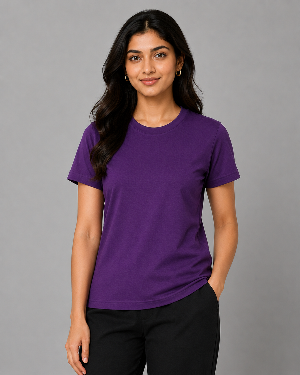 Edge Tee - Round-Neck Half-Sleeve