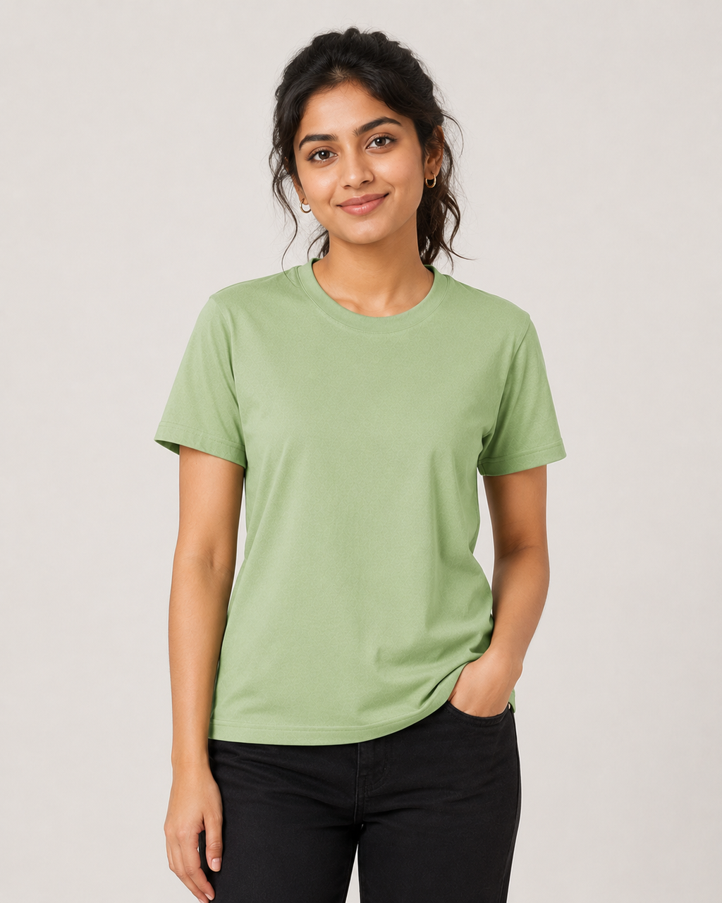Edge Tee - Round-Neck Half-Sleeve