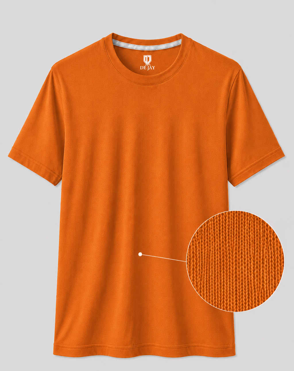 Edge Tee - Round-Neck Half-Sleeve