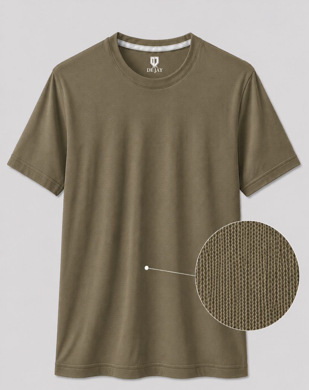 Edge Tee - Round-Neck Half-Sleeve