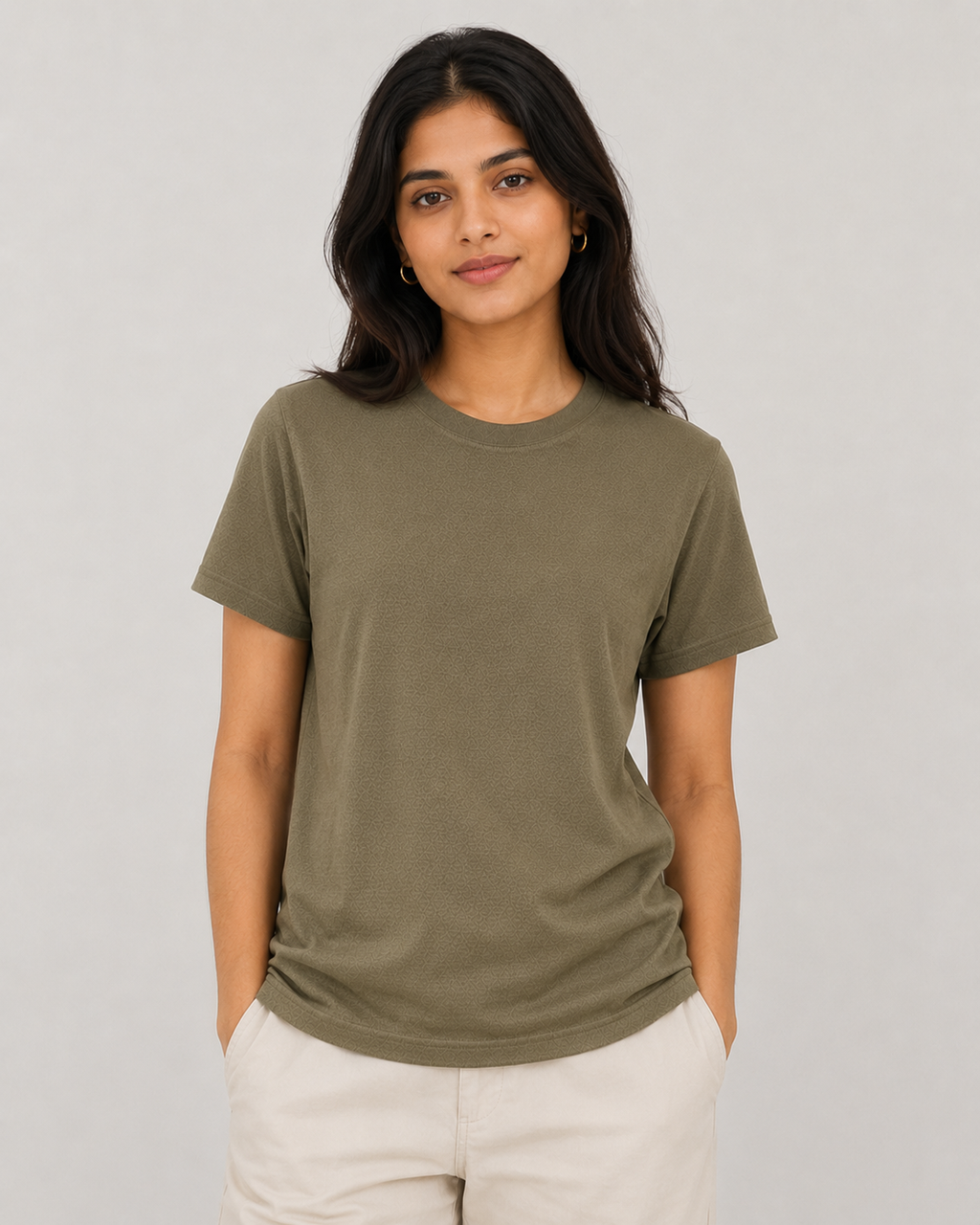 Edge Tee - Round-Neck Half-Sleeve