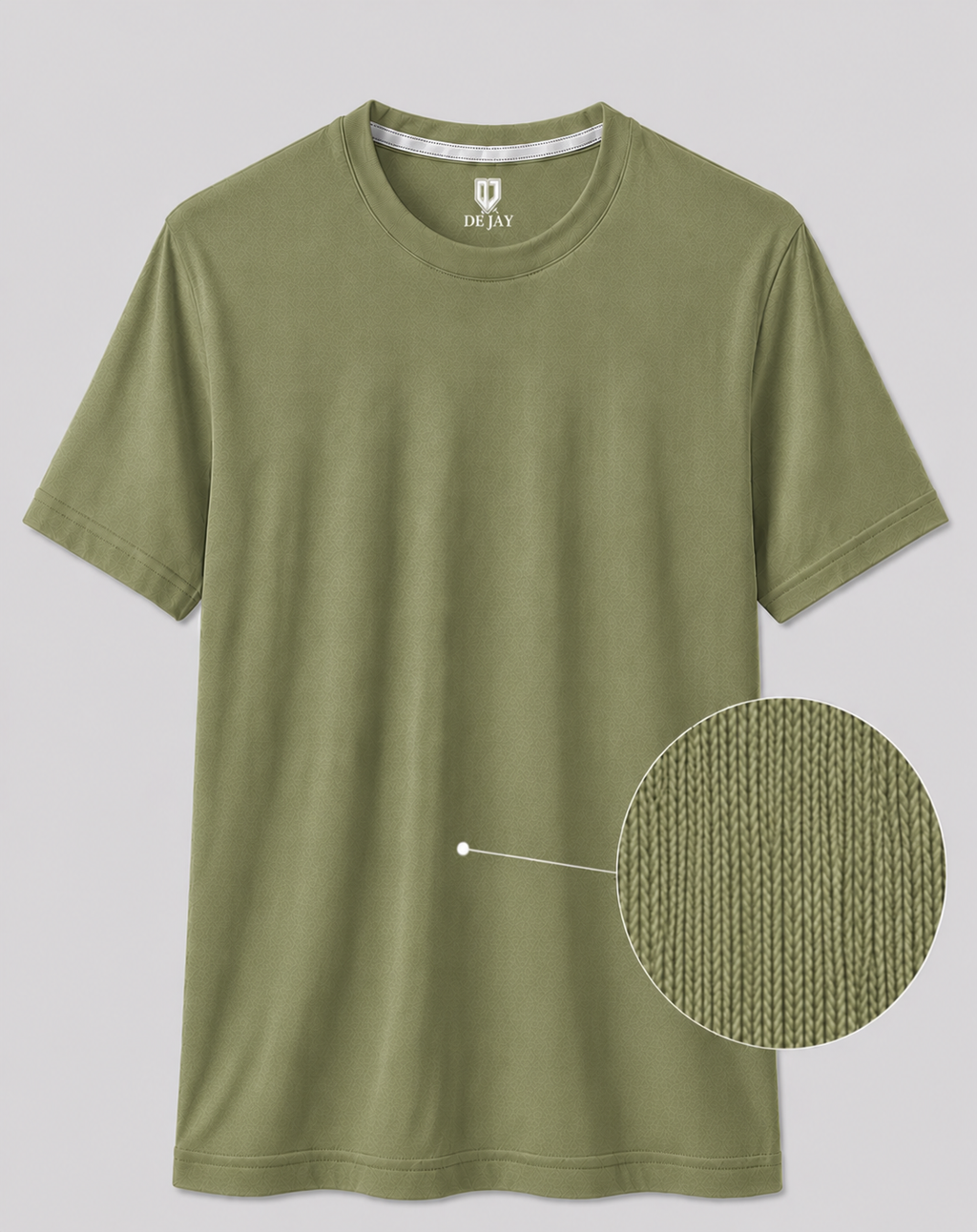 Edge Tee - Round-Neck Half-Sleeve