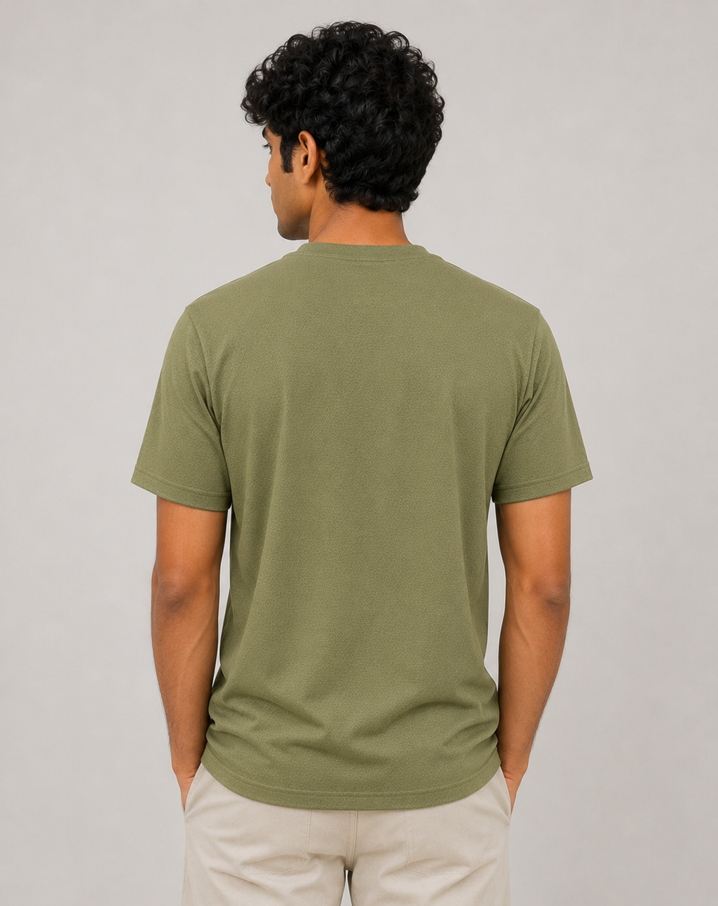 Edge Tee - Round-Neck Half-Sleeve