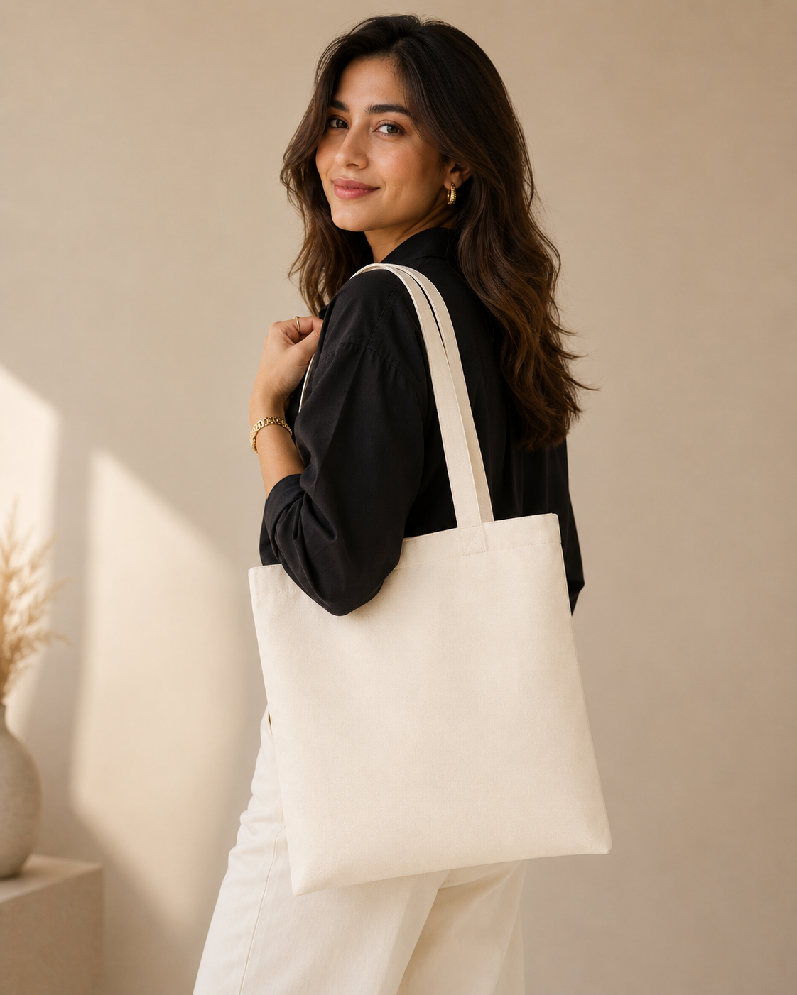 Basic Tote Bag 100% Cotton