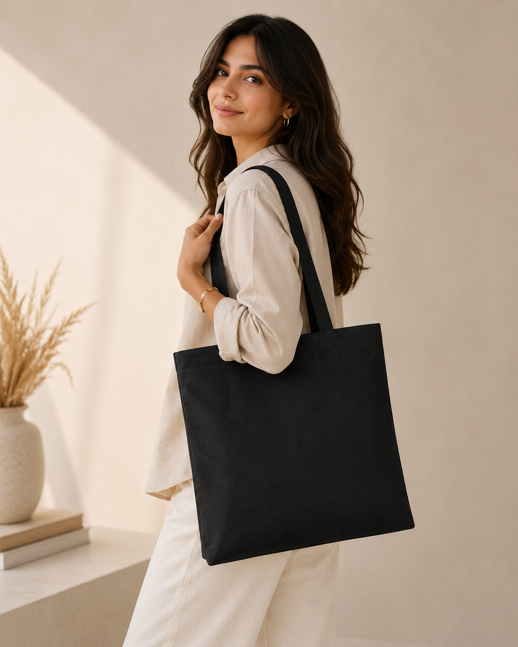 Basic Tote Bag 100% Cotton