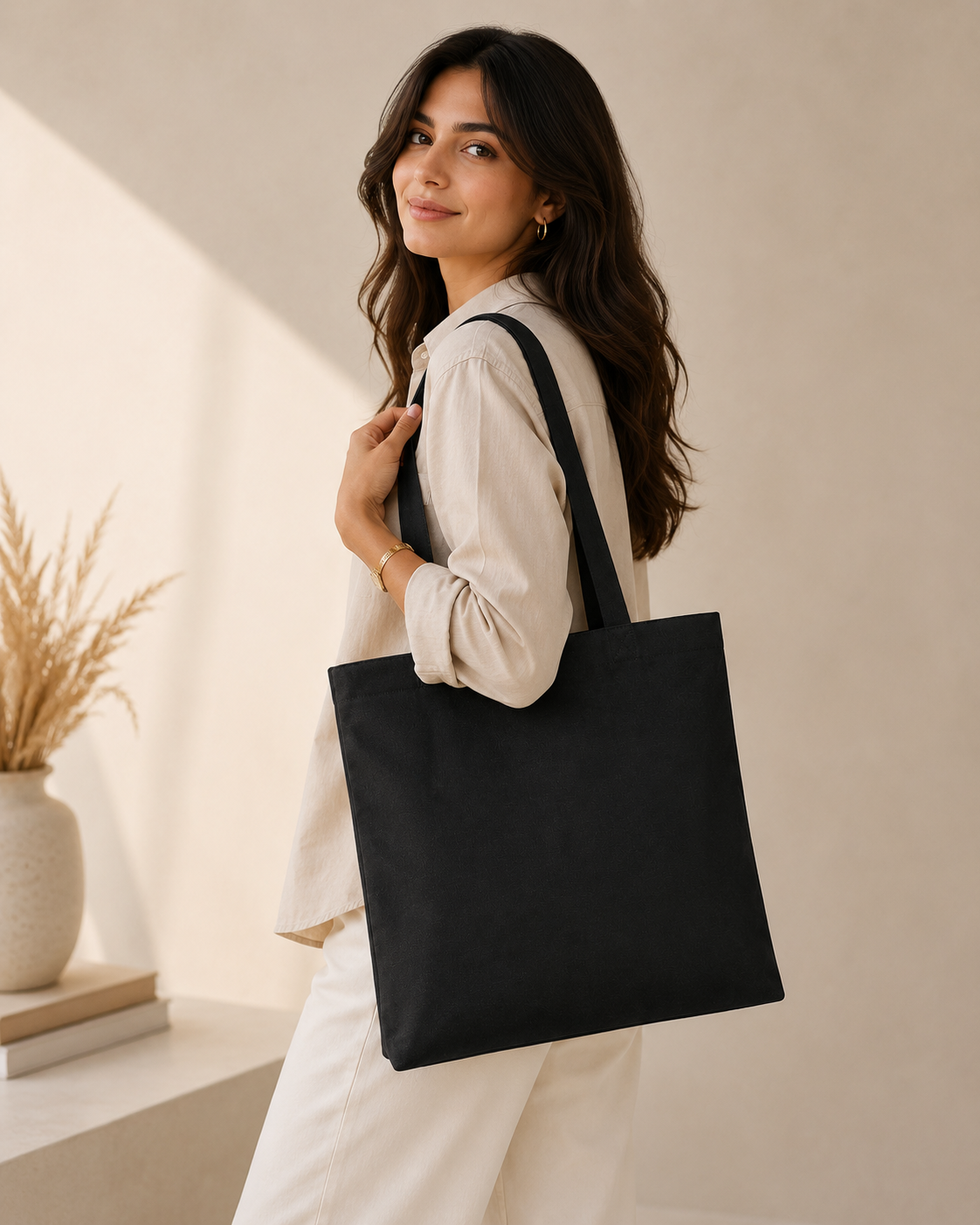 Basic Tote Bag 100% Cotton
