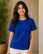 Dot Tee - Round-Neck Half-Sleeve