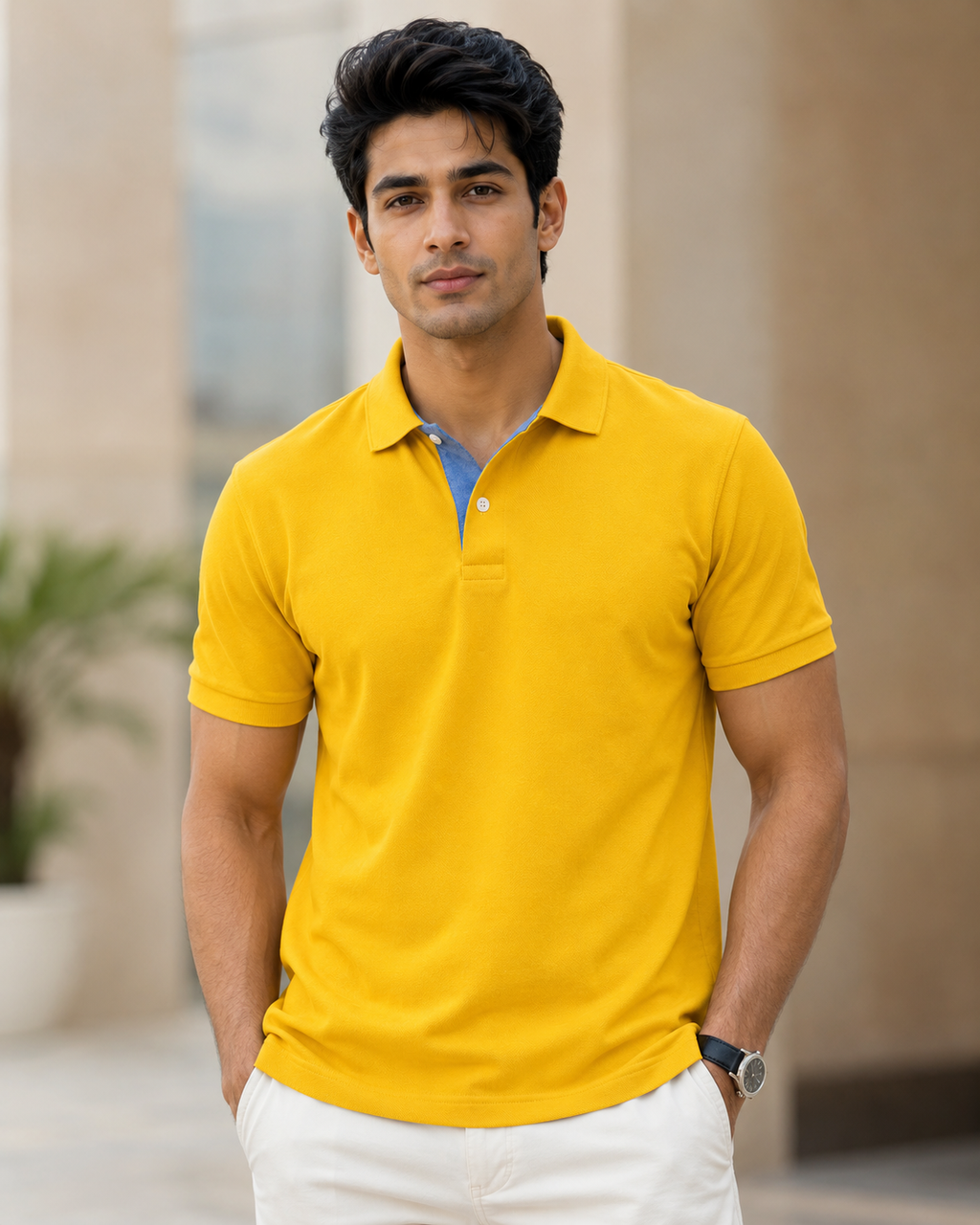 Max Polo - Ultra Rich Cotton Polo T Shirt No Pocket