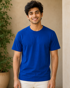 Dot Tee - Round-Neck Half-Sleeve