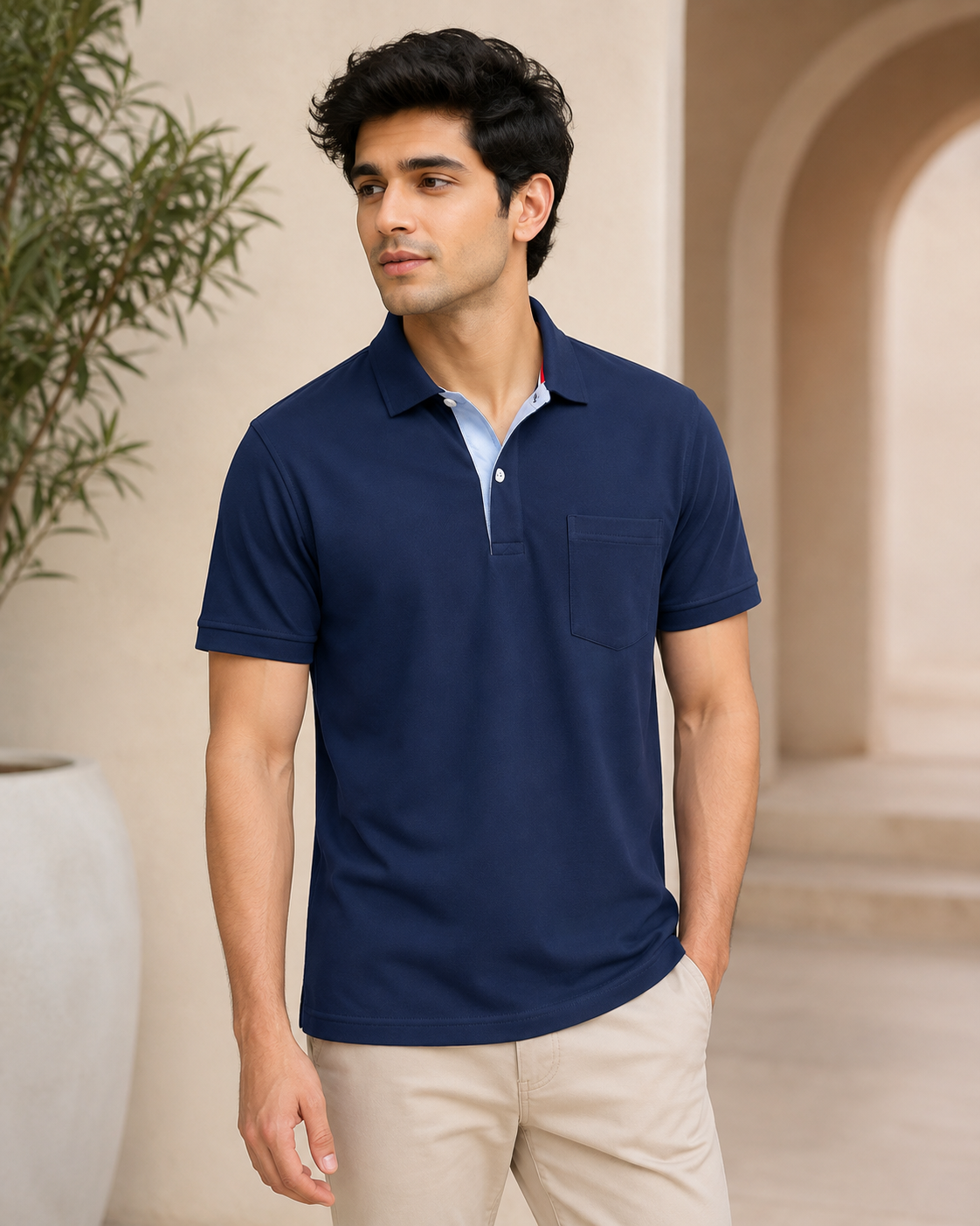 Max Polo with Pocket - Ultra Rich Cotton Polo T Shirt
