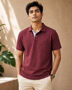 Max Polo with Pocket - Ultra Rich Cotton Polo T Shirt