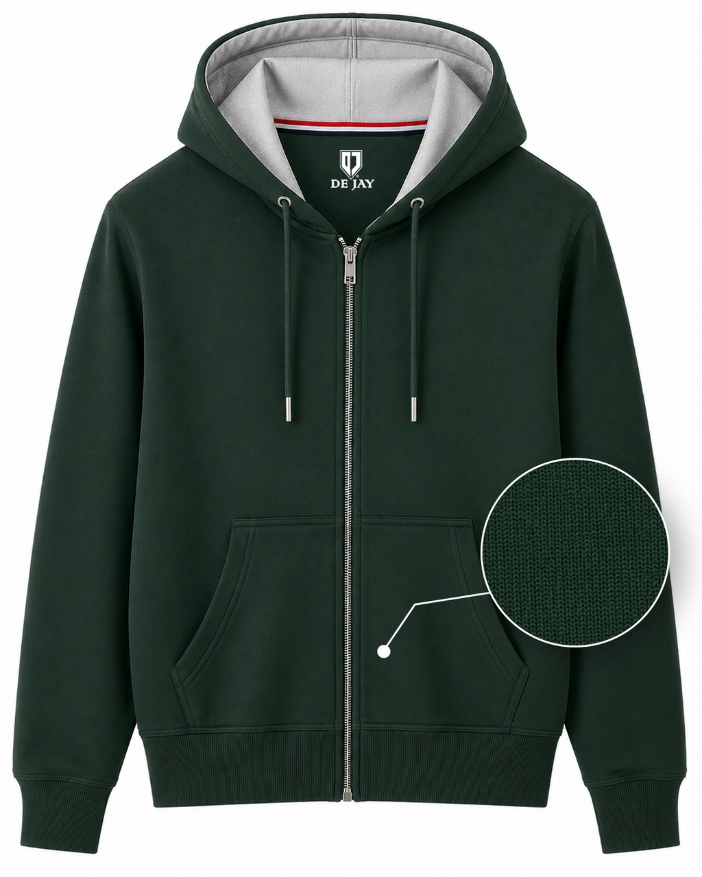 Cosmo Hoodie - Hoodie with Zip & Kangaroo Pouch