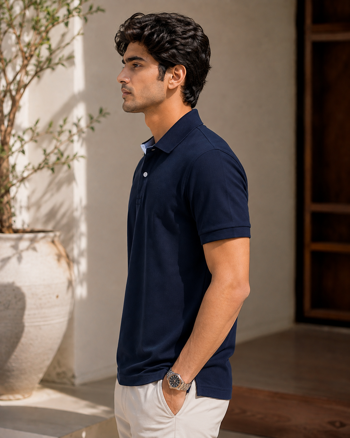 Max Polo - Ultra Rich Cotton Polo T Shirt No Pocket