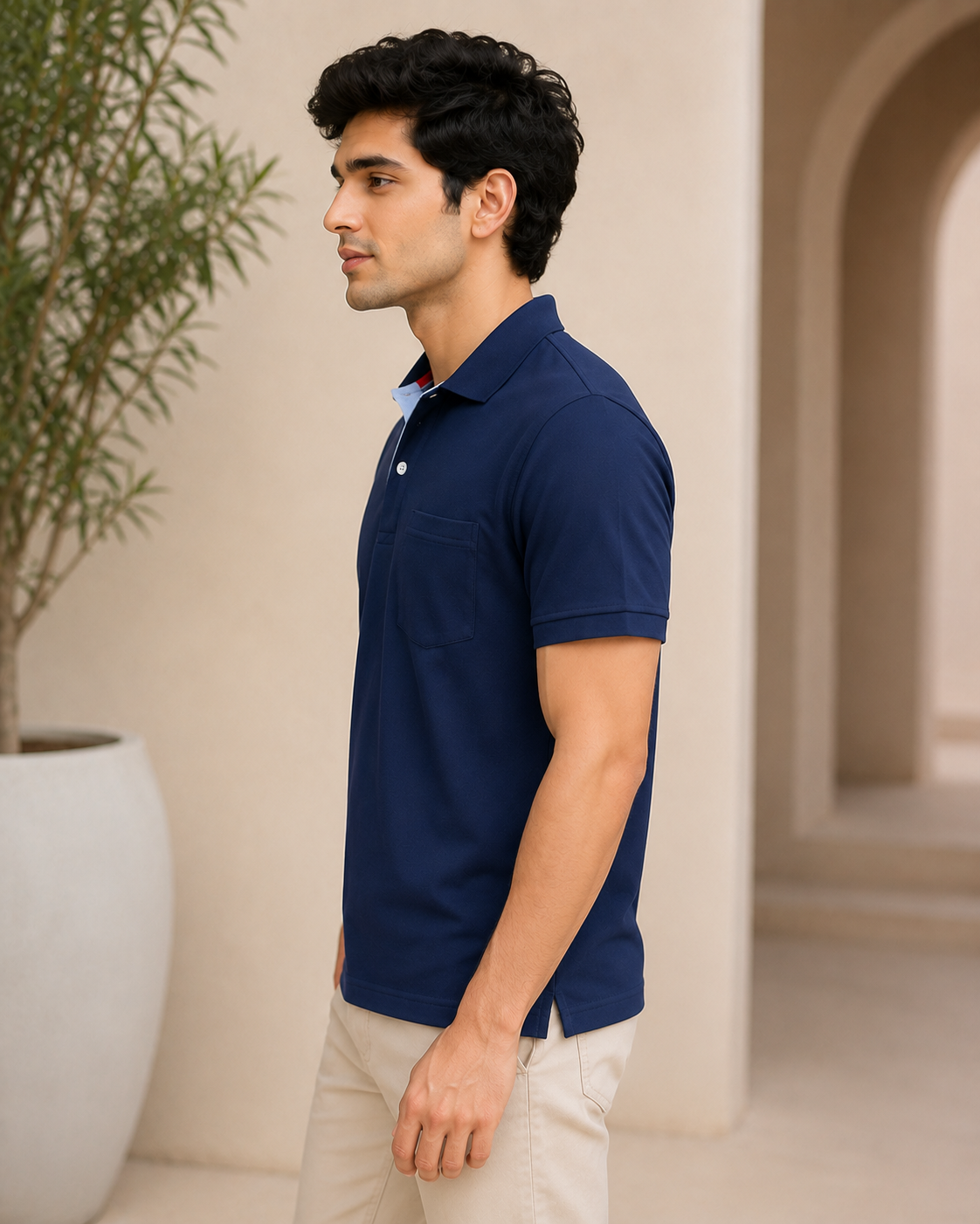 Max Polo with Pocket - Ultra Rich Cotton Polo T Shirt
