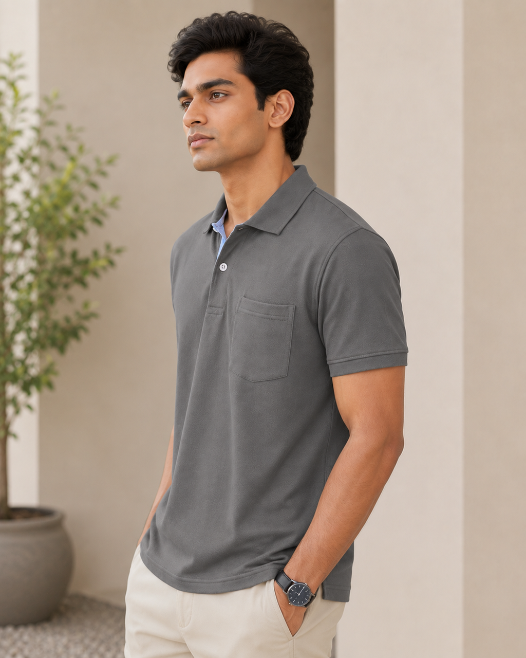 Max Polo with Pocket - Ultra Rich Cotton Polo T Shirt