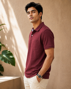 Max Polo with Pocket - Ultra Rich Cotton Polo T Shirt