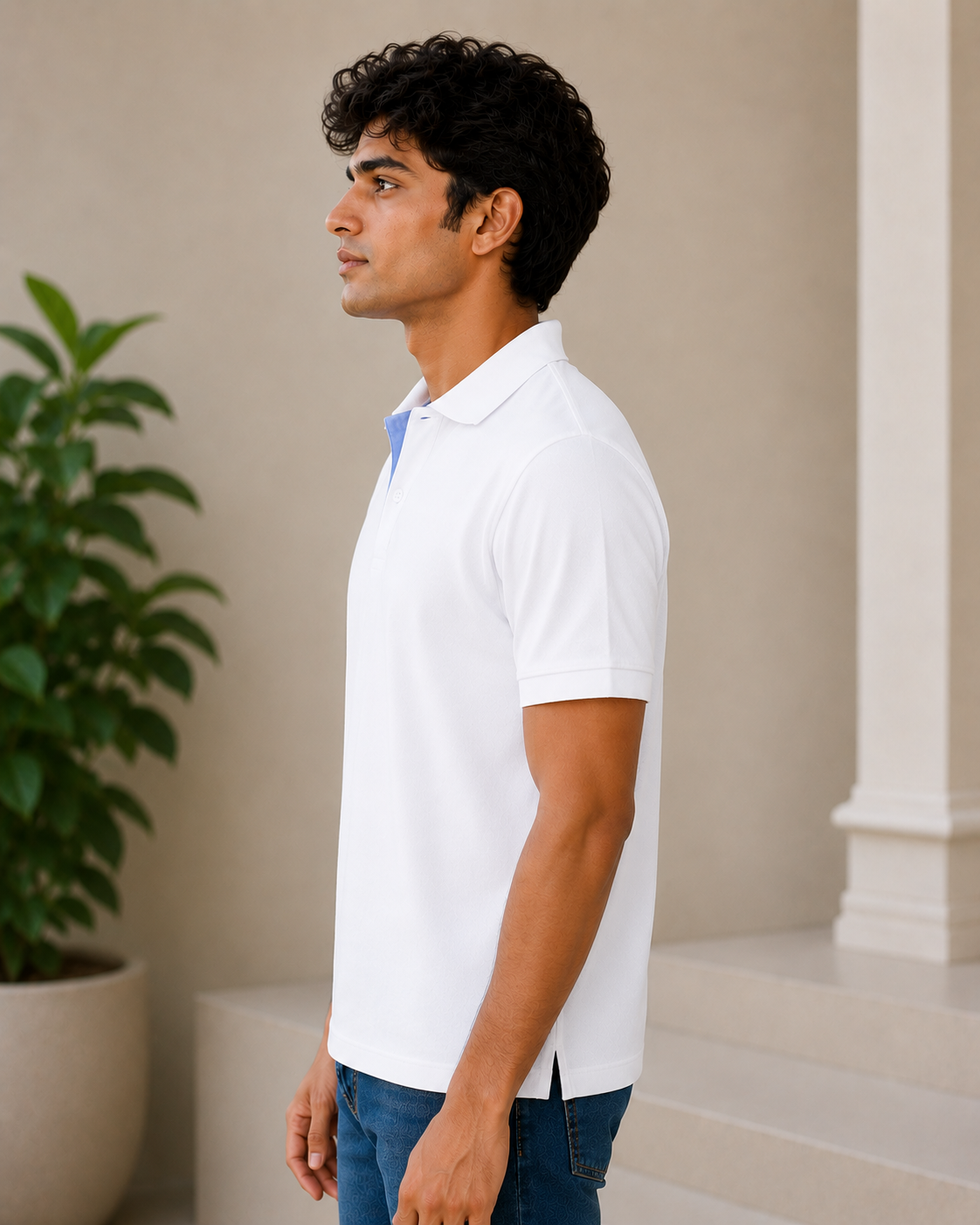 Max Polo - Ultra Rich Cotton Polo T Shirt No Pocket