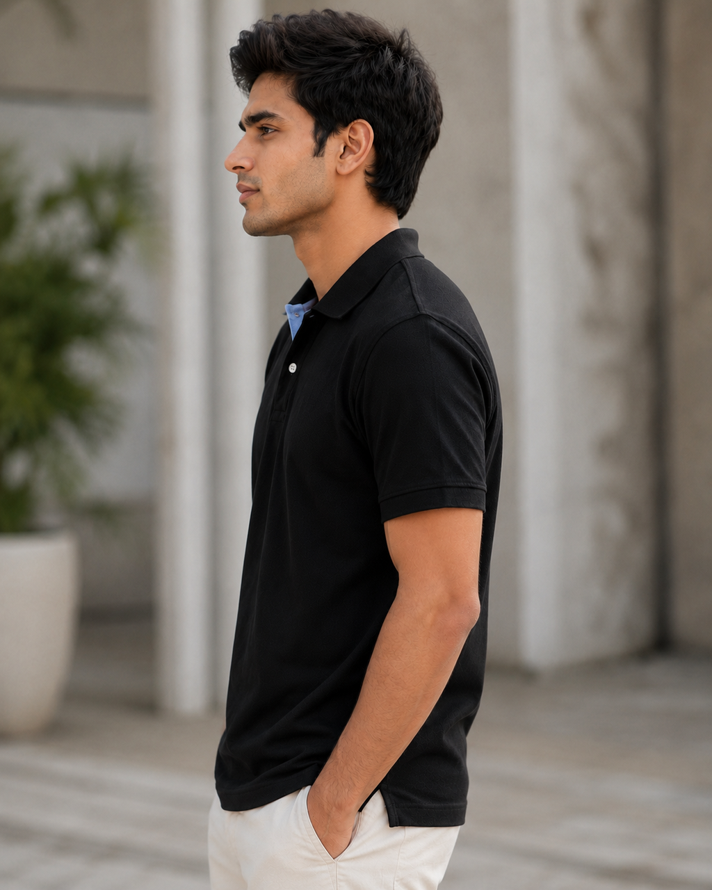 Max Polo - Ultra Rich Cotton Polo T Shirt No Pocket