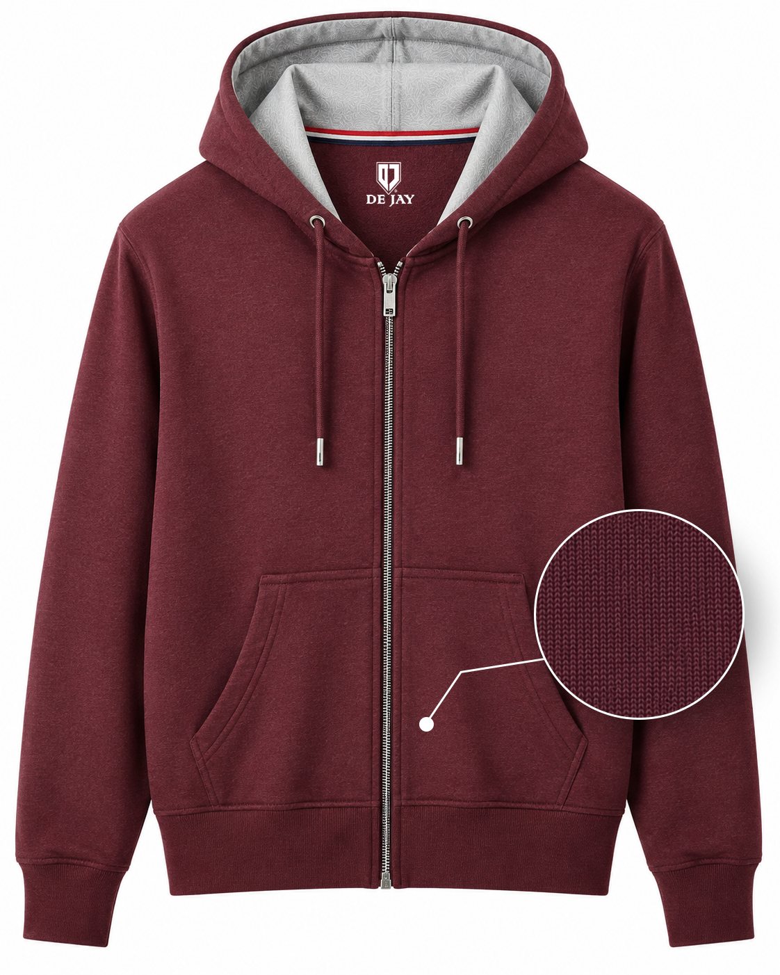 Cosmo Hoodie - Hoodie with Zip & Kangaroo Pouch
