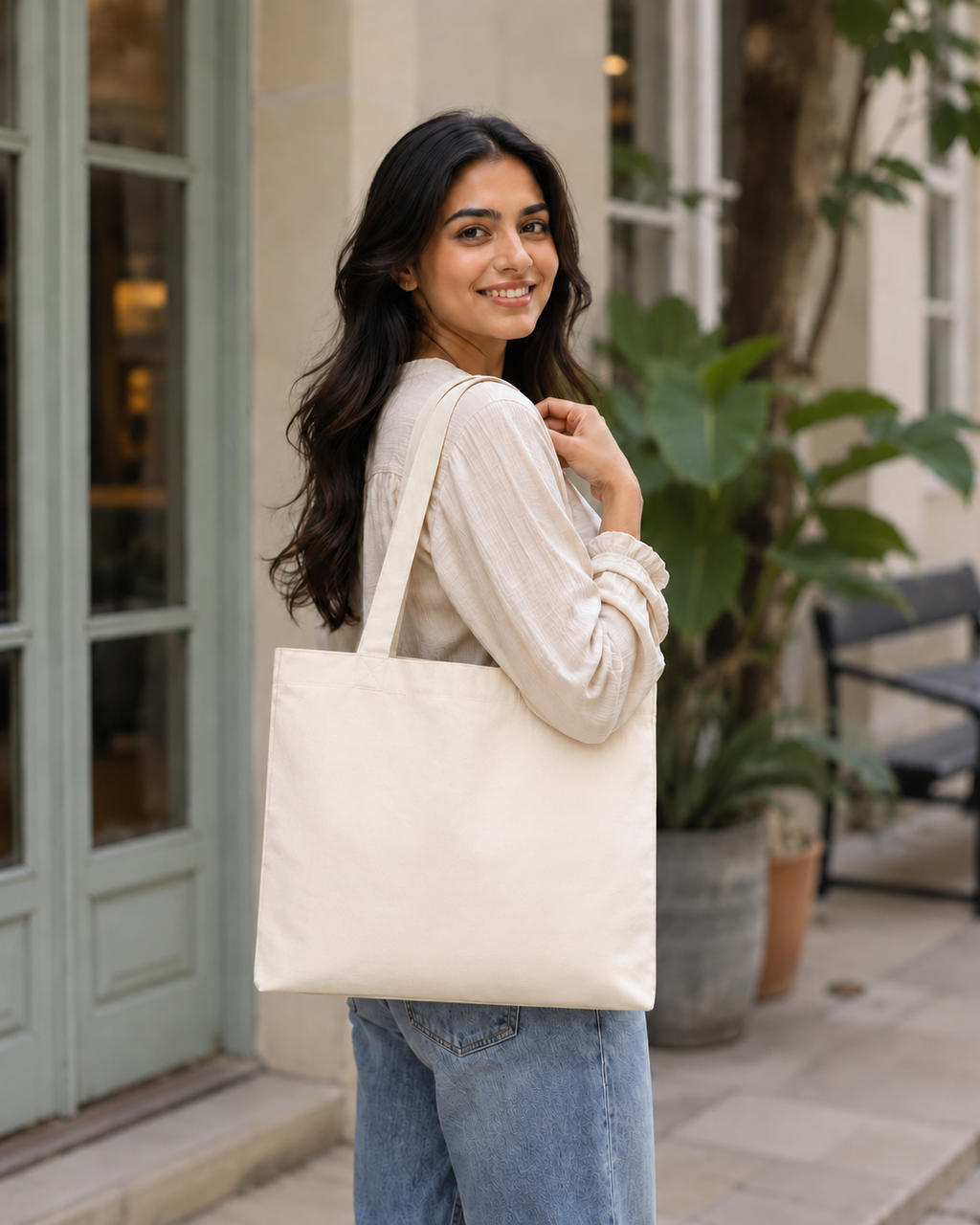 Basic Tote Bag 100% Cotton