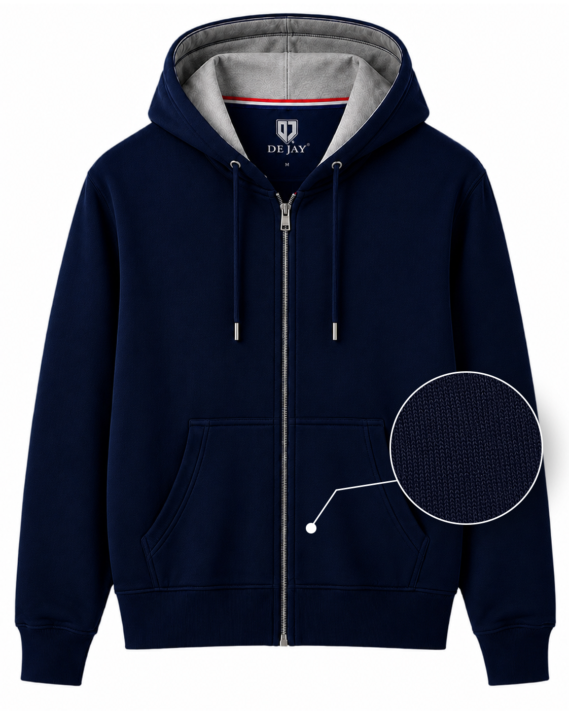 Cosmo Hoodie - Hoodie with Zip & Kangaroo Pouch